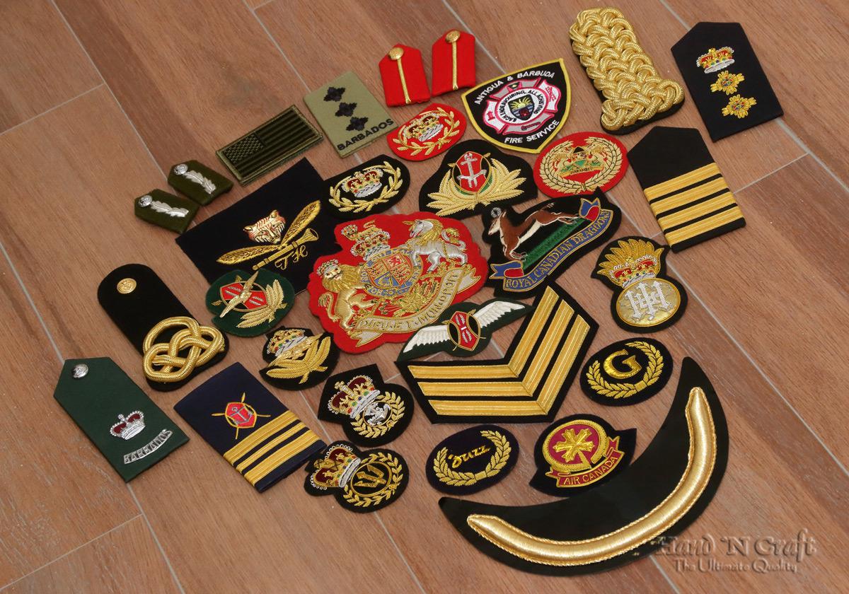 Embroidery Badges | Epaulettes | Peaks